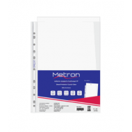 METRON ΖΕΛΑΤΙΝΗ Π ΕΝΙΣΧΥΜΕΝΗ Α4 150μ ΓΥΑΛΙΣΤΕΡΟ 10ΤΕΜΑΧΙΑ